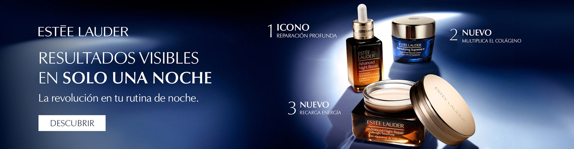 Banner estee lauder advanced reapair escritorio